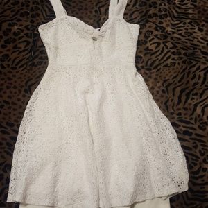 Forever 21 white lace size small dress
